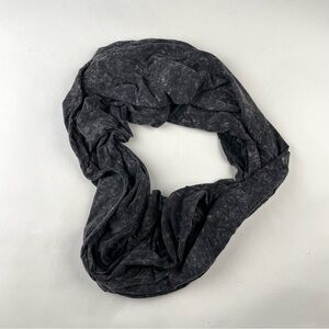 American apparel Black Crinkled Scarf